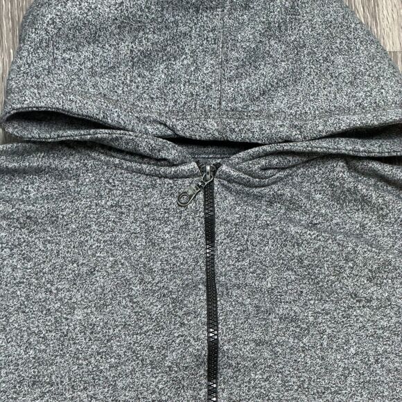 Phat Farm Hoodie Sweatshirt Jacket Men’s Medium Gray Full‎ Zip Essential Skater - Picture 5 of 10